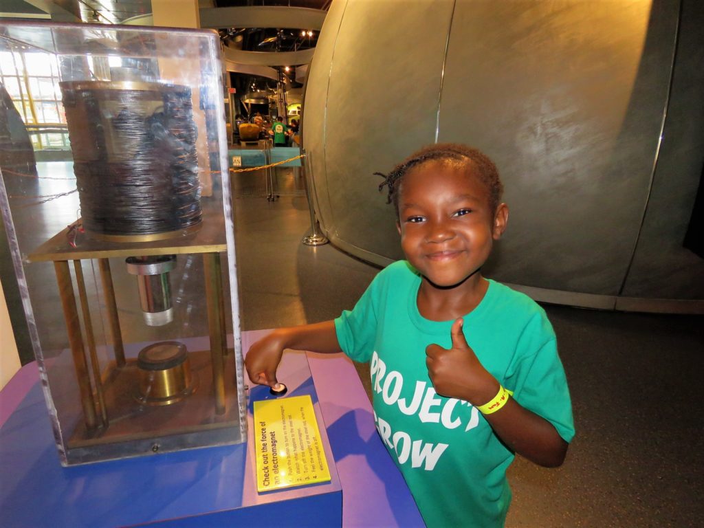 Child at Science Center