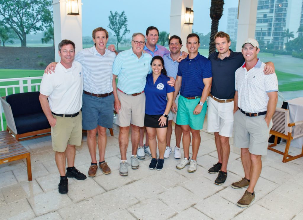 Guests posing for a picture at the Better Ball Invitational
