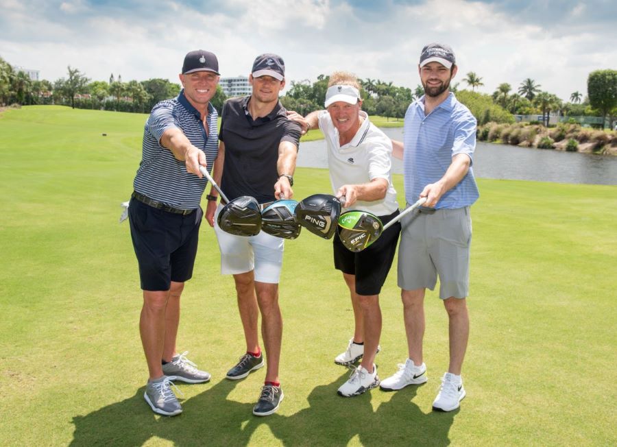 picture of better ball golf participants