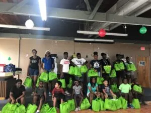2019 CROS Ministries Food Bag Donation event