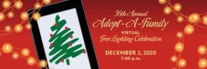 Adopt-A-Family Tree Lighting logo